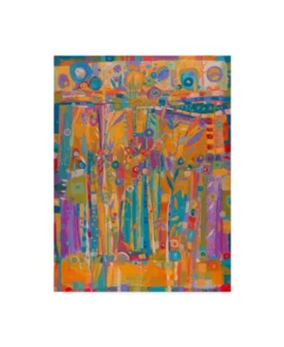 Trademark Global Sue Davis A Brand New Day Abstract Modern Canvas Art In Multi