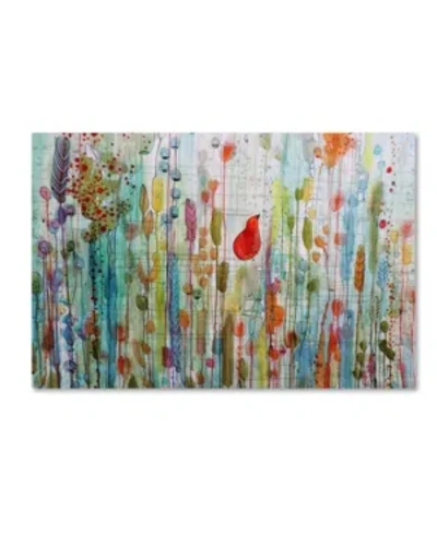Trademark Global Sylvie Demers 'une Ame Dans Le Jardin' Canvas Art In Multi