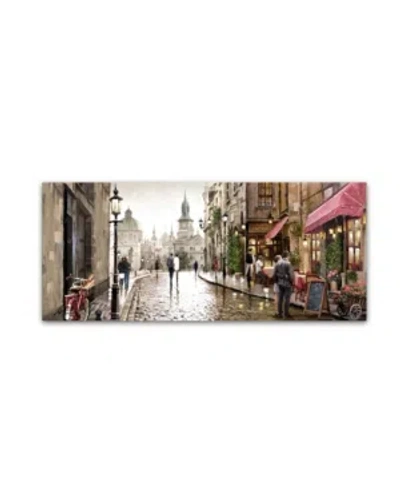 Trademark Global The Macneil Studio 'cafe Milano' Canvas Art In Multi