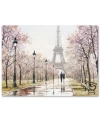 Trademark Global The Macneil Studio 'eiffel Tower Paste' 35" X 47" Canvas Art Print