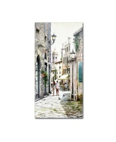 Trademark Global The Macneil Studio 'romantic Stroll' Canvas Art In Multi