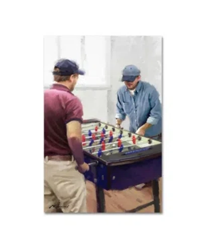 Trademark Global The Macneil Studio 'table Football' Canvas Art In Multi