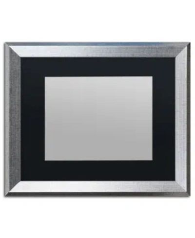 Trademark Global Trademark Fine Art Heavy Duty Silver Frame With Black Mat In Multi