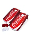 Trademark Global Trademark Games Coca-cola Can Cornhole Set With Bean Bags In Red And White