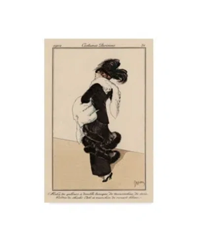 Trademark Global Unknown Vintage French Fashion I Canvas Art In Multi