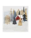 Trademark Global Victoria Borges Christmas Chalet I Canvas Art In Multi