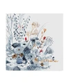 Trademark Global Victoria Borges Indigo & Ochre Ii Canvas Art In Multi