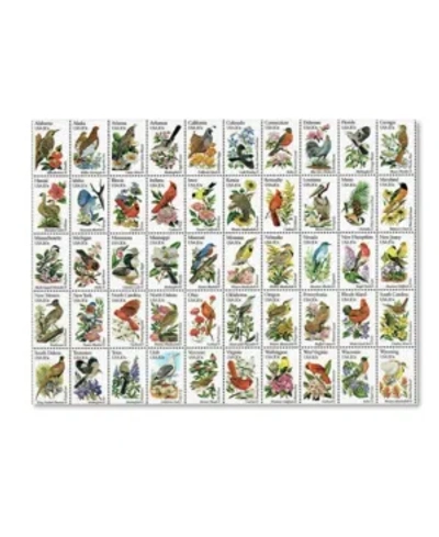 Trademark Global Vintage Apple Collection '50 Birds' Canvas Art In Multi