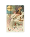 Trademark Global Vintage Apple Collection 'halloween Thirteen' Canvas Art In Multi