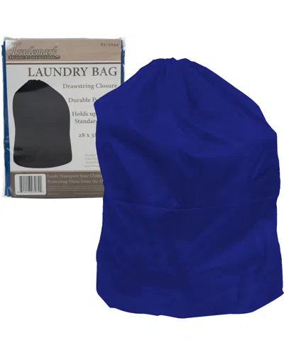 Trademark Heavy Duty Jumbo Sized Nylon Laundry Bag In Blue