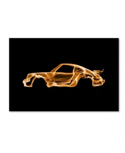 Trademark Innovations Octavian Mielu 'porsche 911 Turbo' Canvas Art In Multi