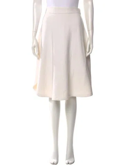 Pre-owned Trademark Knee-length Skirt In Neutral