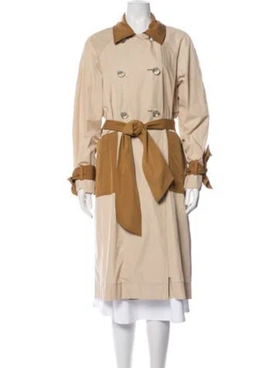 Pre-owned Trademark Trench Coat In Neutral