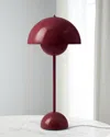 Tradition Flower Pot Table Lamp Vp3 In Dark Plum