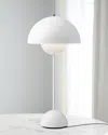 Tradition Flower Pot Table Lamp Vp3 In Matte White