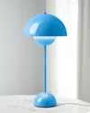 Tradition Flower Pot Table Lamp Vp3 In Swim Blue