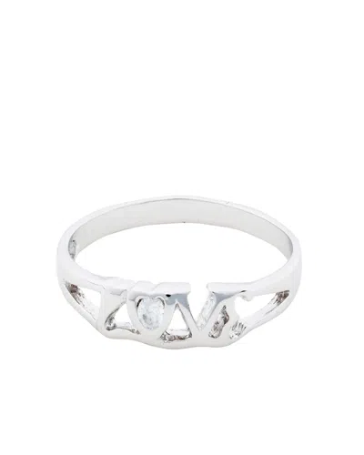 Traditions Jewelry Company Silver Ring Love Sterling