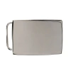 Trafalgar 25mm Regent Silver Compression Belt Buckle In Silver