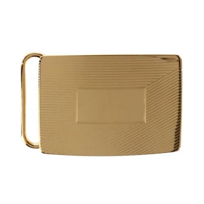 Trafalgar 30mm Etched Compression Belt Buckle In Gold
