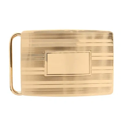 Trafalgar 30mm Gold Plated Compression Belt Buckle
