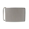 Trafalgar 30mm Rhodium Over Solid Sterling Silver Compression Belt Buckle In Silver