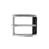 Trafalgar 35mm Italian Side Detailed Solid Brass With Black Stag Horn Roller Harness Belt Buckle
