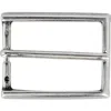 Trafalgar 35mm Italian Simply Classic Rectangular Solid Brass Harness Belt Buckle