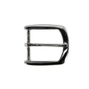 Trafalgar 35mm Italian Solid Brass Rounded Edged Harness Belt Buckle