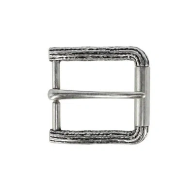 Trafalgar 35mm Italian Solid Brass Wooden Branch Inspired Arched Harness Belt Buckle