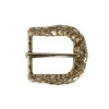 Trafalgar 35mm Opulent Scaled Italian Solid Brass Harness Belt Buckle