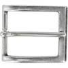 Trafalgar 35mm Solid Brass Italian Classic Arched Rectangular Harness Belt Buckle