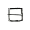 Trafalgar 35mm Solid Brass Side Detailed Roller Harness Belt Buckle