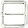 Trafalgar 35mm Square Solid Brass Harness Belt Buckle In Silver