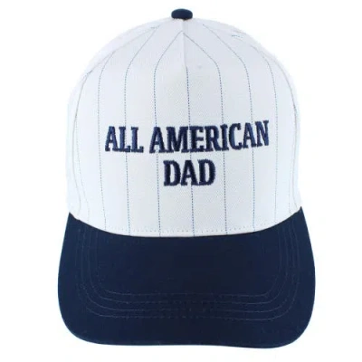Trafalgar All American Dad Pinstripe Baseball Hat In Blue