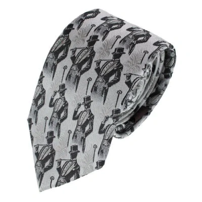 Trafalgar Ambrose Dapper Night Silk Novely Necktie In Multi
