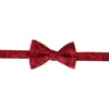 Trafalgar Banbury Tone On Tone Paisley Silk Bow Tie In Red