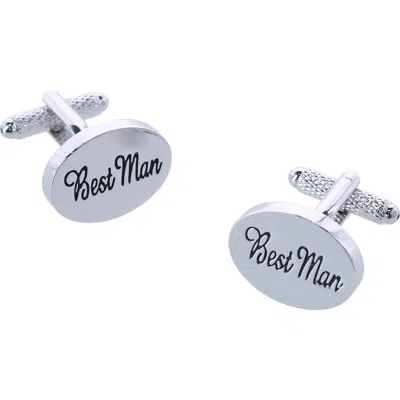 Trafalgar Best Man Cuff Links In Silver