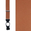 Trafalgar Big & Tall Phoenix 38mm Grosgrain Non Stretch Ribbon Button End Suspenders In Dark Khaki