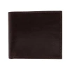 Trafalgar Cabot Cortina Bi-fold Leather Wallet In Dark Brown