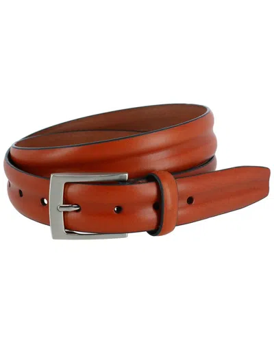 Trafalgar Center Heat Leather Belt In Brown