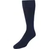 Trafalgar Chevalier Solid Over-the-calf Pima Cotton Socks