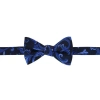Trafalgar Christian The Romantic Brocade Silk Bow Tie In Royal Blue