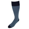 Trafalgar Clayton Birdseye Over The Calf Mercerized Cotton Socks In Multi