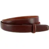 Trafalgar Cortina Leather 25mm Compression Belt Strap In Honey Maple