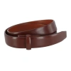 Trafalgar Cortina Leather 30mm Compression Belt Strap In Mahogany