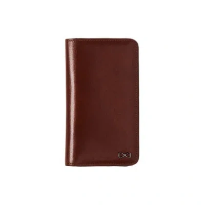 Trafalgar Dress Cortina Rfid Iphone 8 Phone Case Wallet In Dark Brown