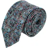 Trafalgar Enzo Exploded Floral Silk Necktie In Multiple Colors