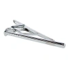 Trafalgar Home Run Baseball Bat Silver Tie Bar In Metallic