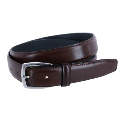Trafalgar Jameson 31mm Genuine Leather Dress Belt In Brown
