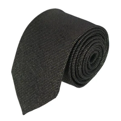 Trafalgar Janus Metallic And Silk Classy Necktie In Gold